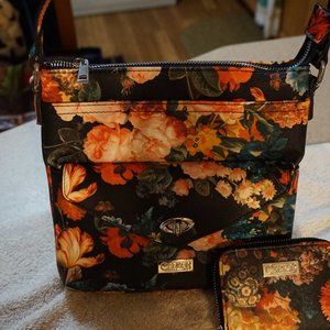 Carlos Santana Crossbody with Touch Screen Phone Access and Zip Around Wallet